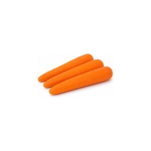 Carottes pelées entières