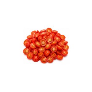 Tomates cerises lavées/coupées